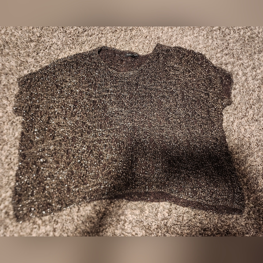 Eileen Fisher Shimmering Knit Sweater